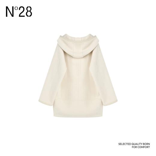 【破价】N°28【校花大衣】秋冬款气质时尚百搭双面休闲毛呢外套8A51D051 商品图2