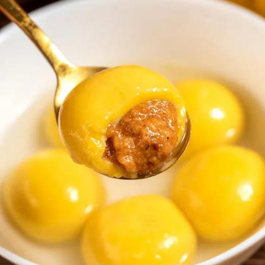 枣粮先生 大黄米汤圆400g*5袋 红枣核桃馅/花生馅 万柿如意黑芝麻汤圆 260g*5袋  香甜软糯爽口，甜而不腻，爆浆流心；手工包制，多种吃法， 商品图1