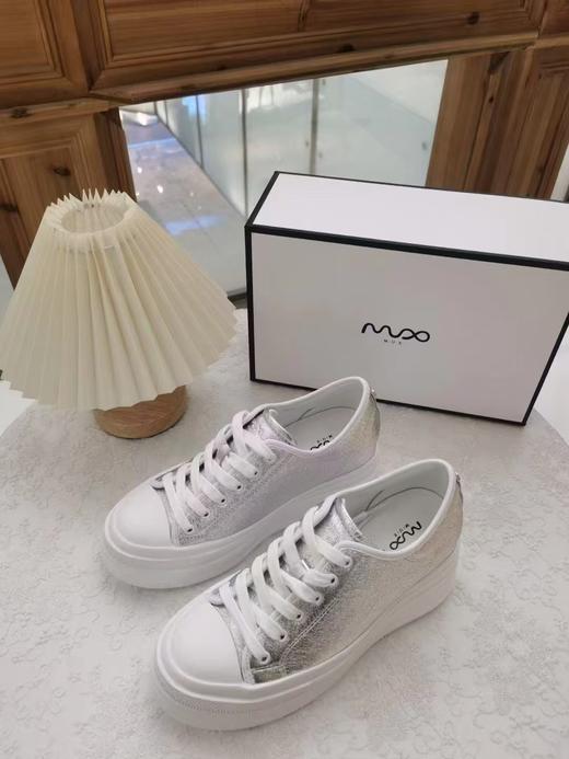 MUX百搭老爹小白鞋厚底休闲 商品图1