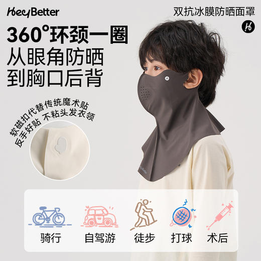HeyBetter防晒面罩，骑行紫外线护颈遮 商品图1