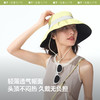 【云粉节】【2件8.5折】6楼蕉下女士贝壳渔夫黑胶防晒帽BM50725吊牌价269 商品缩略图3