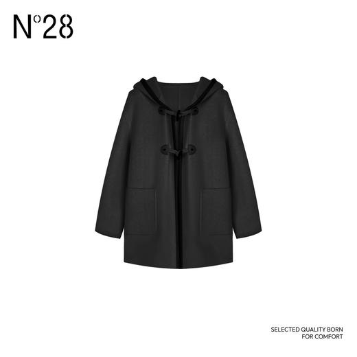 【破价】N°28【校花大衣】秋冬款气质时尚百搭双面休闲毛呢外套8A51D051 商品图1