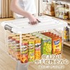 【百纳储物箱】手提透明收纳箱零食玩具加厚塑料整理箱搬家用带盖衣服收纳储物箱 商品缩略图0