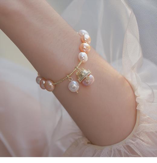 OLEVO 新年招财猫珍珠手链 商品图1