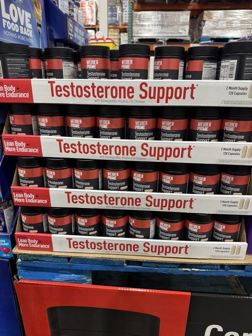 Weider Prime韦德男士功能睾酮素复合维生素补充剂120粒装，美国代购，无中文标签，介意慎拍 商品图4