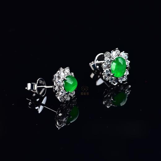 【繁花】翡翠耳钉-EZ12405006 商品图2