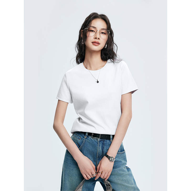 棉仓362601002-初棉后背心机小镂空丝柔棉合体高阶T