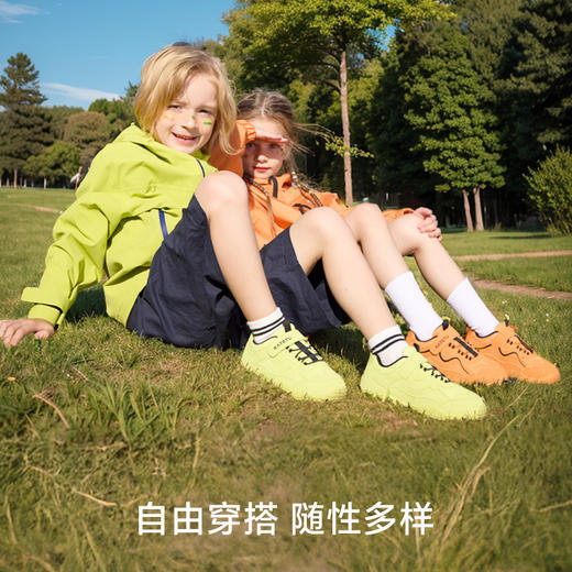卡特兔童鞋户外儿童运动鞋男童2025春季新品网眼鞋子女童跑步鞋 商品图3
