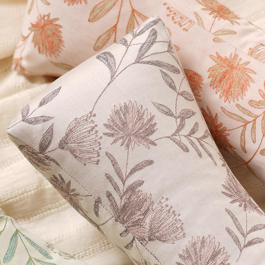 漫山系列三角颈枕荞麦壳枕头成人单人睡眠护颈椎睡觉专用纯棉高端 商品图5