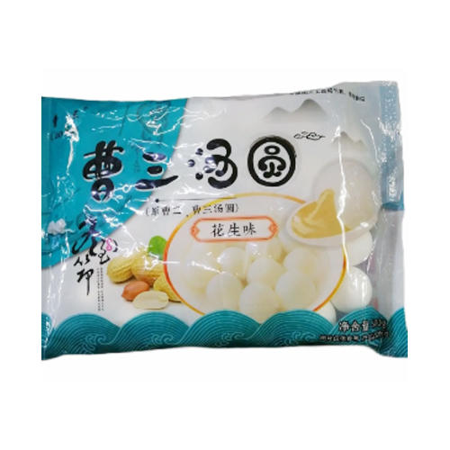 曹三花生味汤圆500g 商品图0