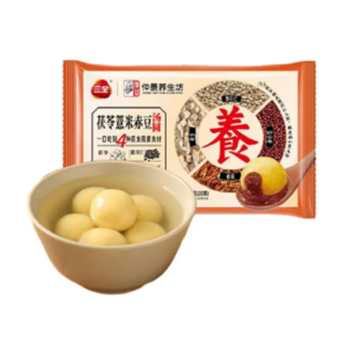 三全茯苓薏米赤小豆汤圆400g 商品图0