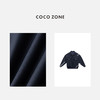 COCO ZONE 美式复古翻领长袖外套简约百搭休闲上衣CC1B1494 商品缩略图2