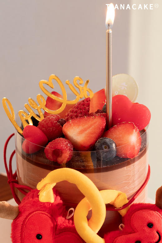 ❤️心锁蜜语♥️（4寸草莓巧克力） 商品图6