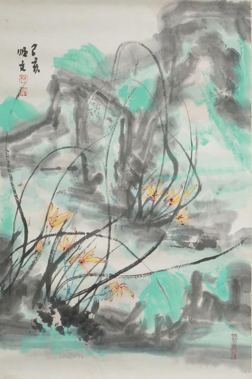 林顺文《花鸟之十七》国画70CM*46CM约3平尺手绘纸本宣纸作品【原作编号GH0431】 商品图1