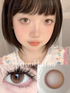 【中直径日抛】wecute-暮色棕-14.2mm【日抛 0-800度 无525/575】