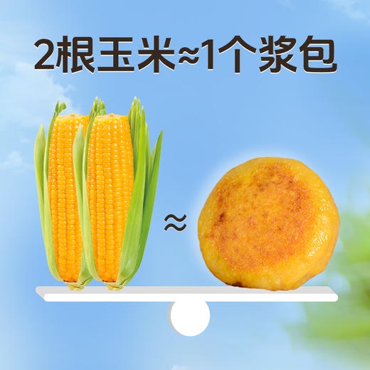 优选|香煎玉米浆包 纯玉米粒磨浆 清新玉米 外酥里嫩 1080g/袋（90g*12个） 商品图2