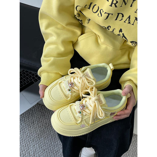 【YW】无忧购25年春季韩系卡通小清新百搭小众休闲板鞋MIS-3531（截单后7天发货) 商品图13