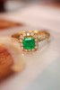 0.6ct刻面祖母绿戒指 商品缩略图2