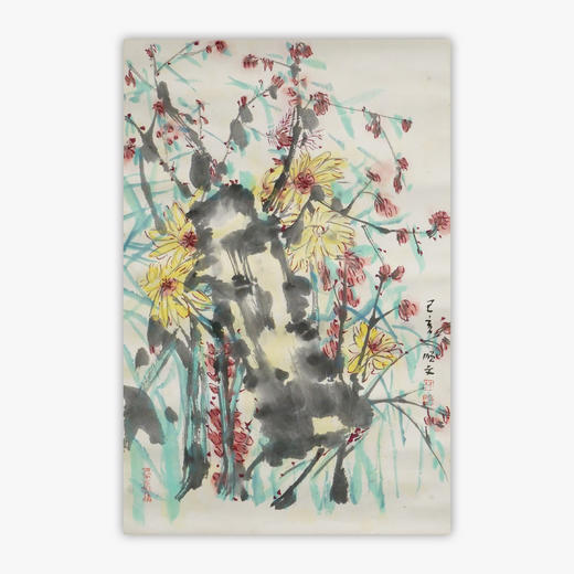 林顺文《花鸟之十六》国画70CM*46CM约3平尺手绘纸本宣纸作品【原作编号GH0430】 商品图0