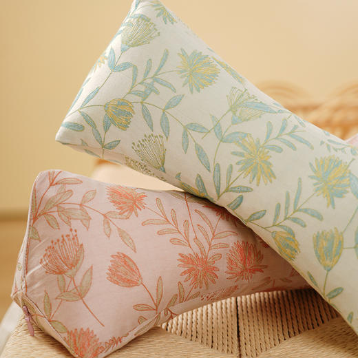 漫山系列三角颈枕荞麦壳枕头成人单人睡眠护颈椎睡觉专用纯棉高端 商品图4