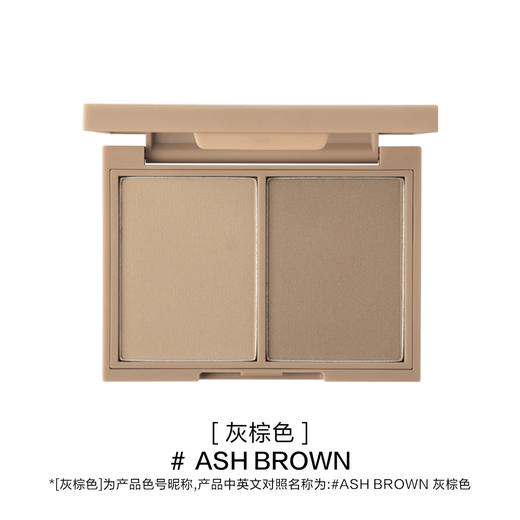 3CE双色修容盘#ASH BROWN灰棕色鼻影阴影哑光粉饼【CDF】 商品图4