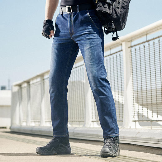 三代龙牙隐冰cordura战术通勤修身牛仔裤 商品图5