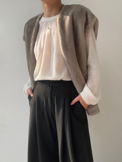 LCM｜Midnight patrol VEST [ 仿皮草 ] 【定制尺码加收10%定制费】 商品图2