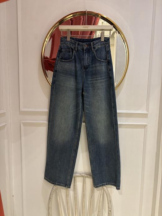 【门店同款】ENJOY秋季窄版显瘦阔腿裤 159463824 商品图0