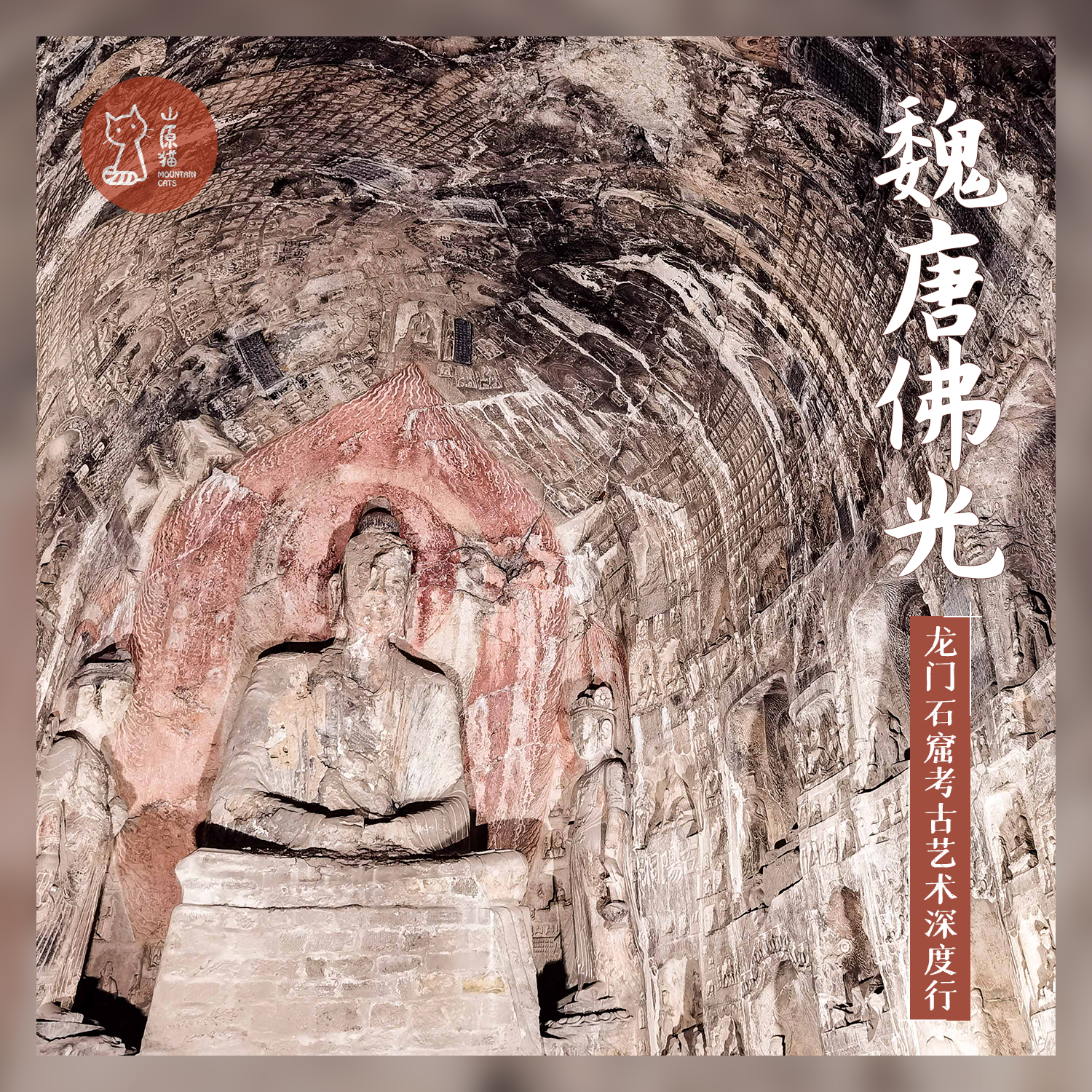 「错峰」魏唐佛光·龙门石窟考古艺术深度行