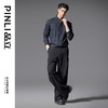 PINLI品立2025秋季新款新中式立领长袖衬衫男设计感休闲免烫衬衣GD251113017 商品缩略图3