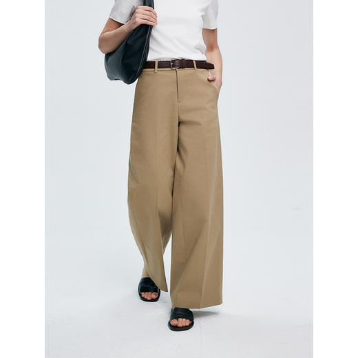 （小眠专属）初棉斯文裤 | 简约通勤，高腰挺括 362618014 商品图0