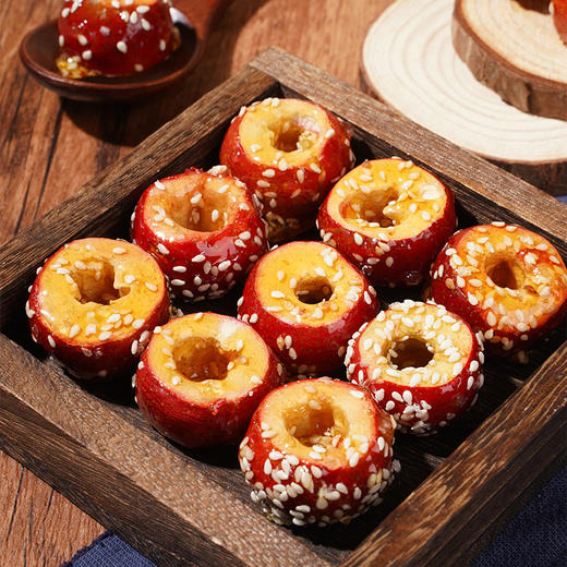 【49.9到手抢90包❗️冻干冰糖葫芦】甄选品质原料制作，真空冻干工艺锁住工艺，剂配料表干，酥脆酸甜回味无穷，休闲零食糖葫芦，山楂果干蜜饯果脯小吃L 商品图3