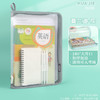 【开学季特惠❗️防水科目分类袋】马卡龙色系180°开口设计，拿取课本方便快捷，加厚PP材质，不易破损，文件袋小学生初中专用书本收纳袋QQ 商品缩略图8
