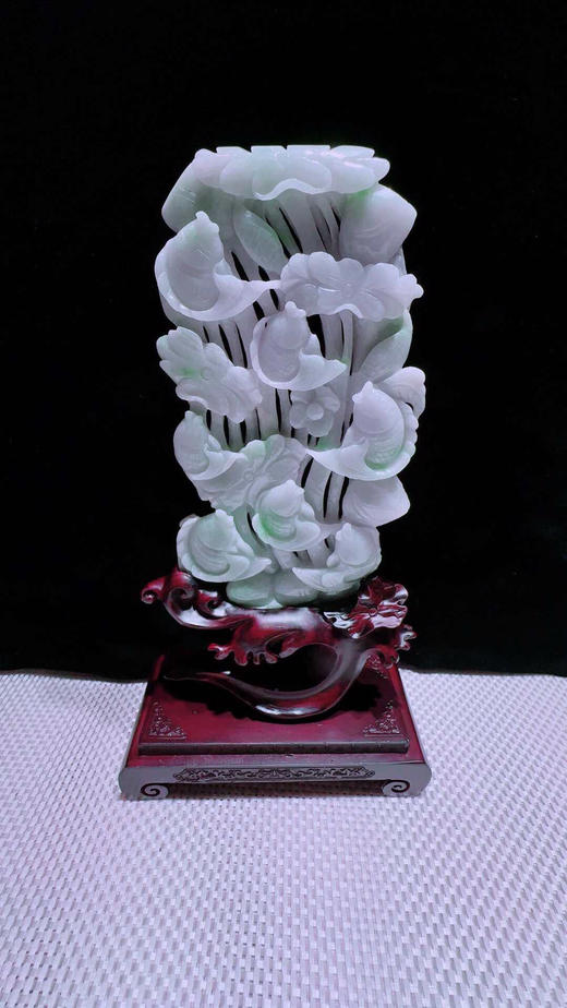 620829翡翠摆件【连年有余】 商品图5