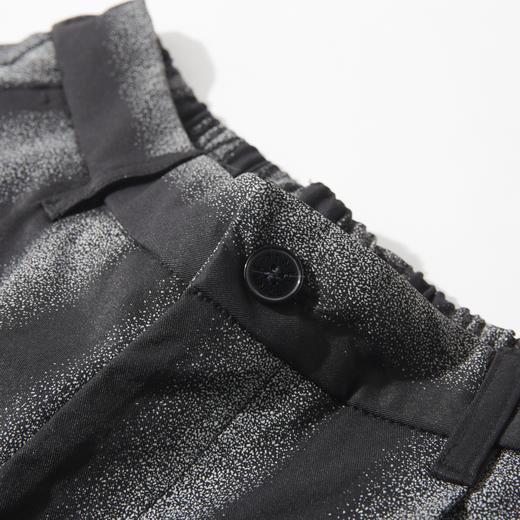 PINLI品立2025春夏新款男士渐变条纹直筒短裤潮牌休闲宽松五分裤B252117018 商品图2