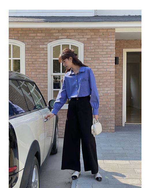 通勤天丝直筒休闲西裤 商品图3