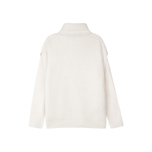 【65折秒杀】鹿向南「冬日告白」假两件毛衣半身裙套装2024新款女装秋冬两件套QYM002432/QYM002425 商品图3