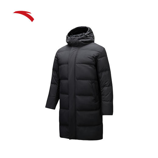 安踏速暖羽绒丨中长款羽绒服男冬季新款防泼水棉服外套152517904 商品图0