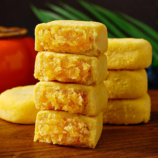 【厦门特产❗️酥黄鲜香凤梨酥】凤梨酥蜜柚酥山楂酥饼，内陷饱满入口即化绵软酥香，传统糕点心台湾风味休闲零食下午茶解馋L 商品图3