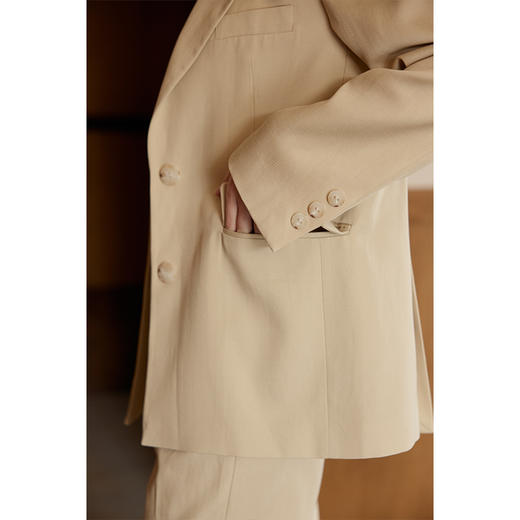 HeyDress平驳领简约腰带西装 商品图3