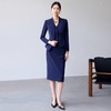 IWY/藏青色时尚气质女春款西装套裙马甲半裙三件套通勤职业装 243033CS1 商品缩略图2