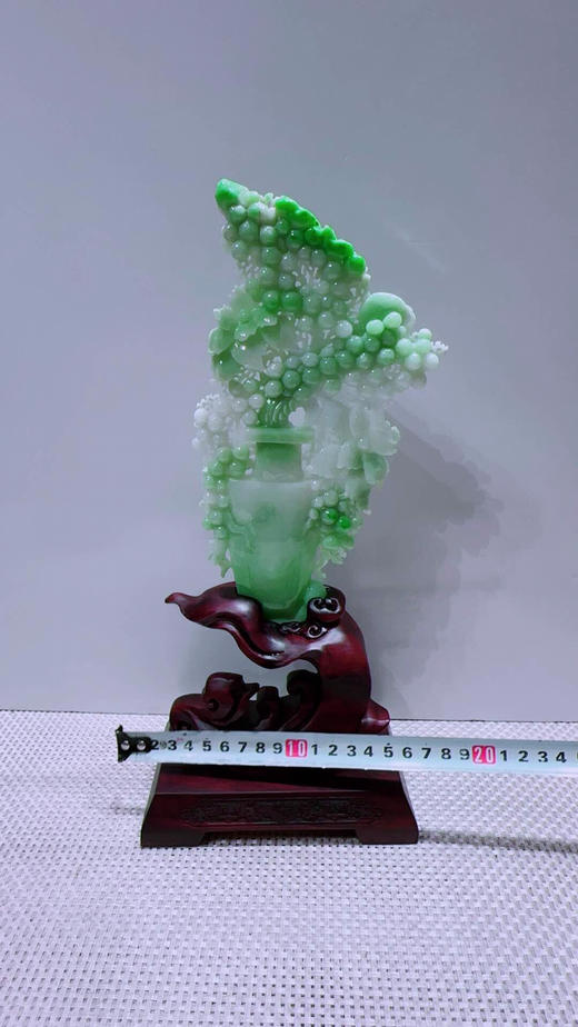 620823翡翠摆件【平安富贵】 商品图2