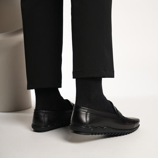 豪麟名鞋奥莱迪嘉男鞋商务鞋牛皮革DJMMO51MS207黑色  原价1660元 商品图2