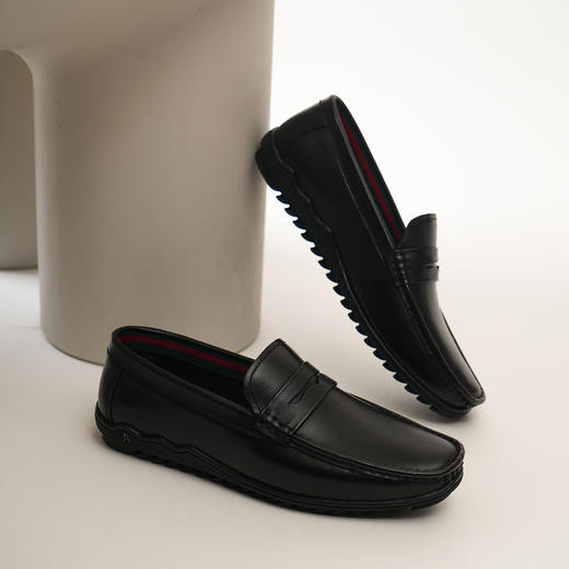 豪麟名鞋奥莱迪嘉男鞋商务鞋牛皮革DJMMO51MS207黑色  原价1660元 商品图3