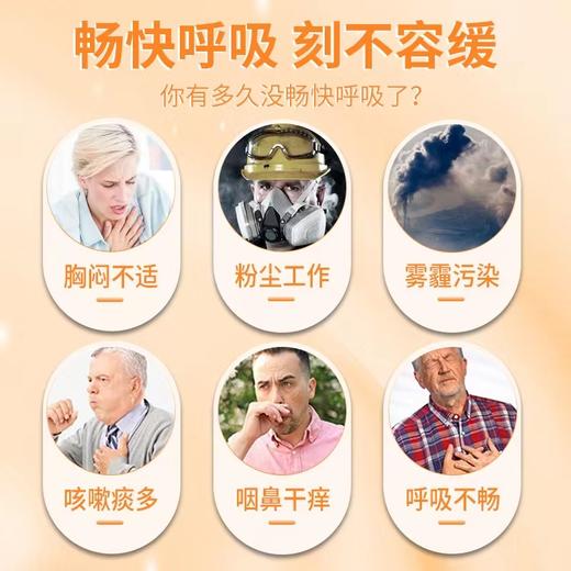 肺部清道夫美国康美森肺部紫苏枇杷复合片新配方升级肺部防御 商品图1