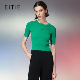 EITIE爱特爱春季新款时尚修身显瘦针织衫7701401