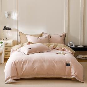 春夏色织全棉水洗棉大提花四件套  超柔软糯透气全棉套件