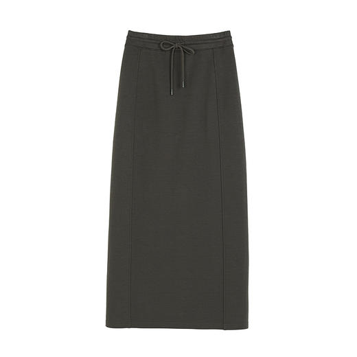 NEELLY纳俪商场同款春季新款修身包臀半身裙女高腰显瘦直筒裙N25022E01091 商品图3