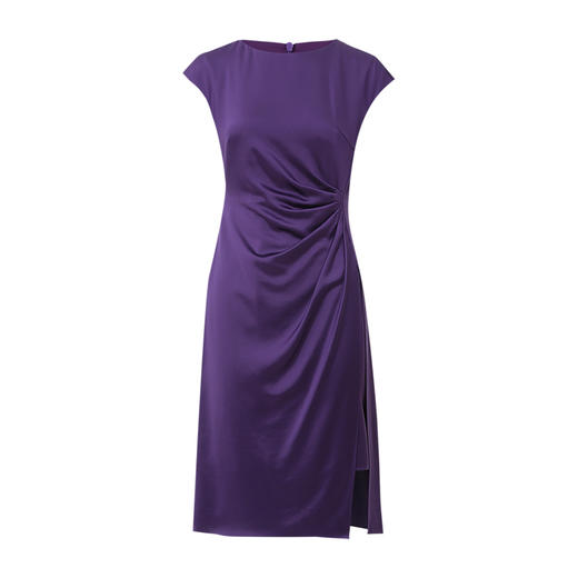 EITIE爱特爱夏季新款洋气气质高腰显瘦飞袖礼服连衣裙7777408 商品图10