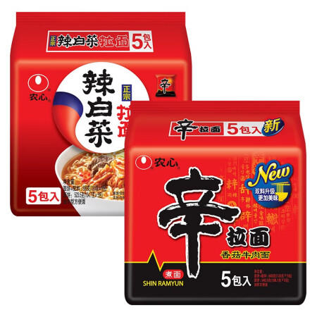 辣白菜-农心五合一(120g*5包) 商品图0